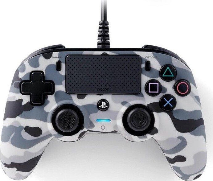 Nacon - Compact Controller Til Ps4 - Army Grå