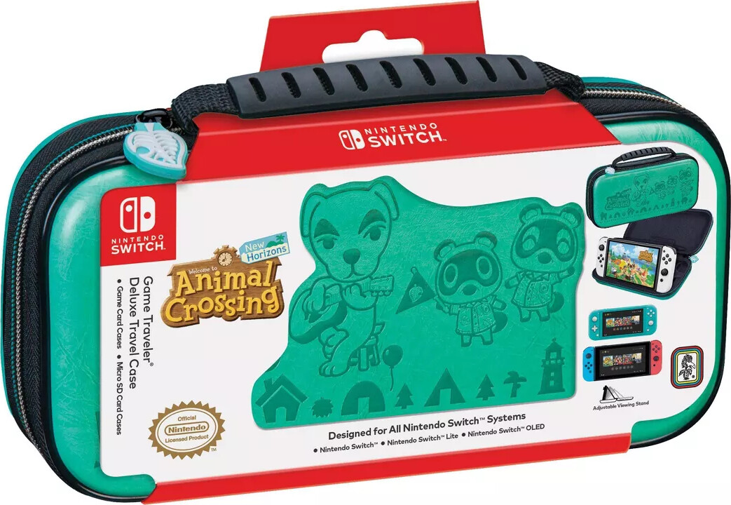 Nacon Switch Travel Case Animal Crossing Switch Lite/switch Oled