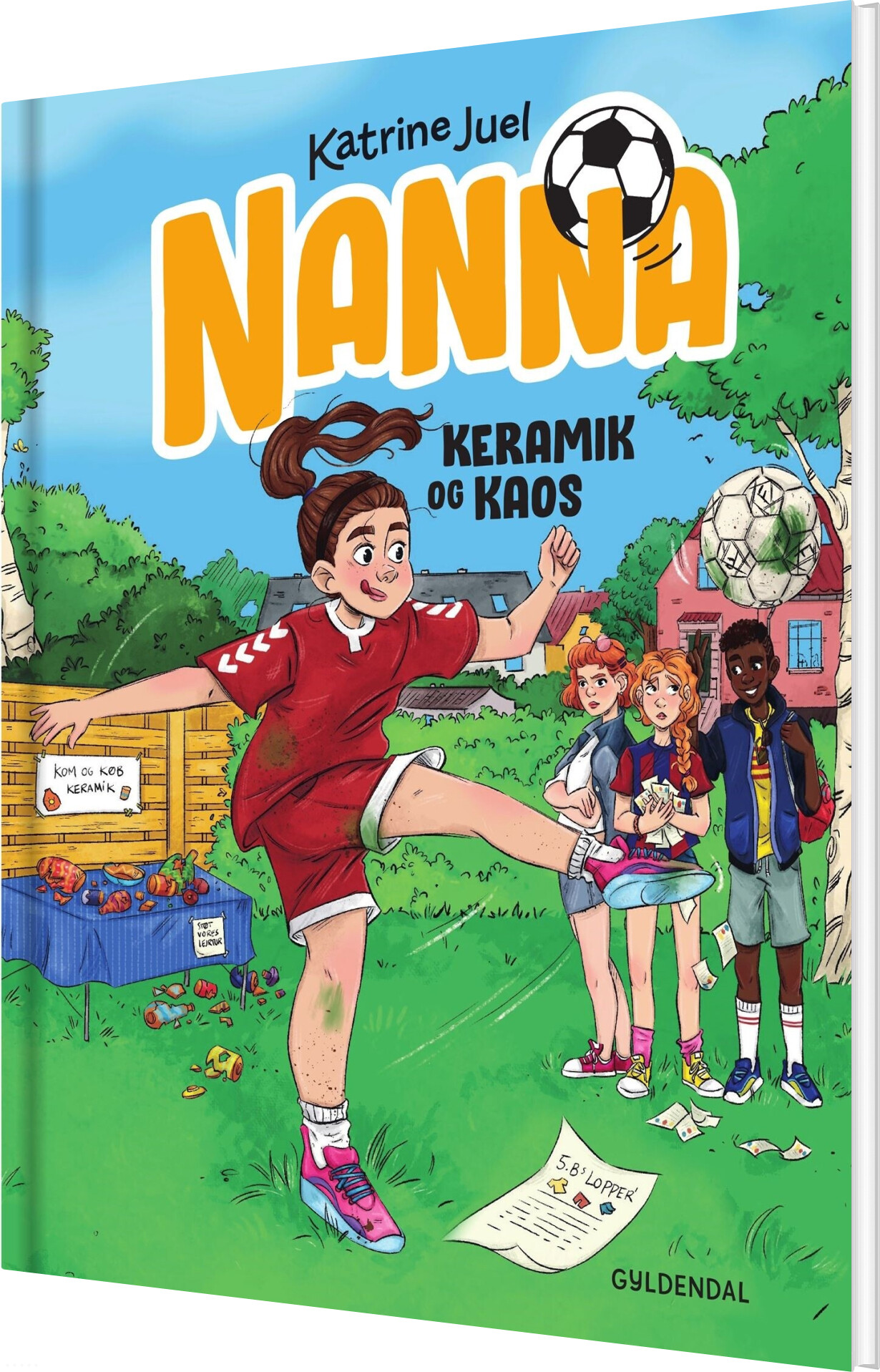 Nanna 1 - Keramik Og Kaos - Katrine Juel - Bog