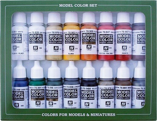 Vallejo - Model Color Maling Sæt - Napoleon French & British - 16x17 Ml