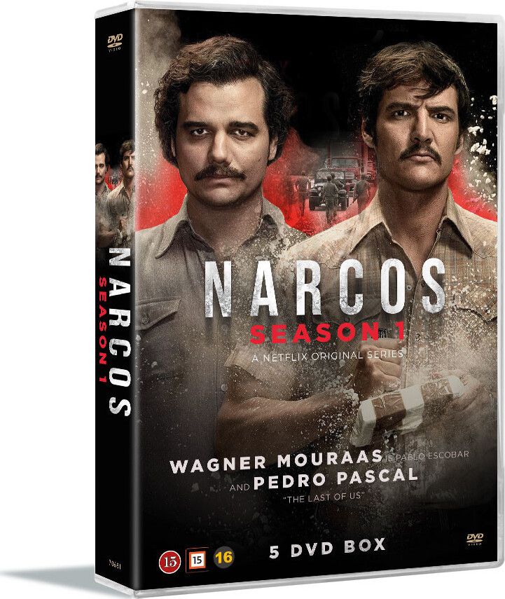 Narcos - Sæson 1 - DVD - Tv-serie