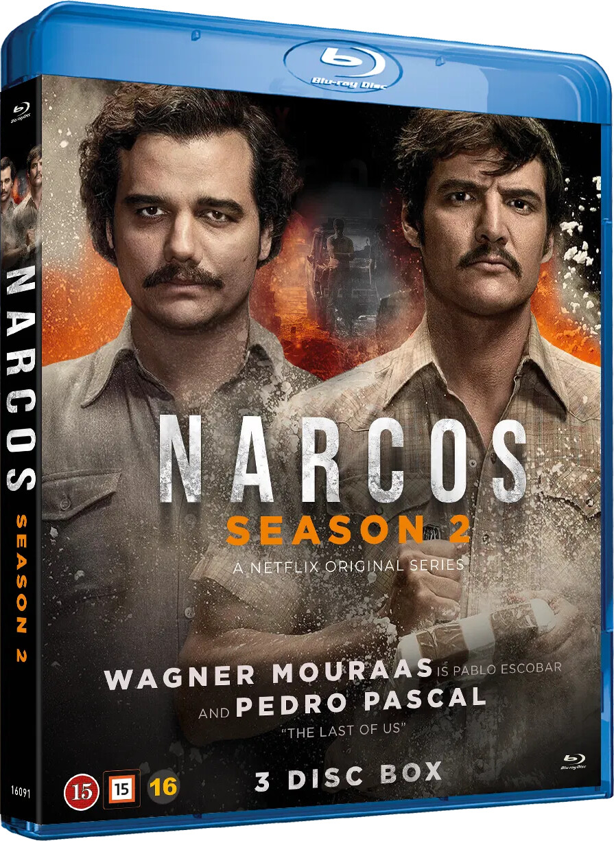Narcos - Sæson 2 - Blu-Ray - Tv-serie