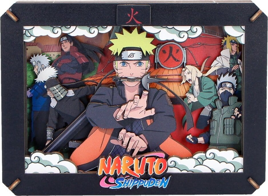 Naruto - Hokage Wooden Theatre (medium) - Nemesis Now