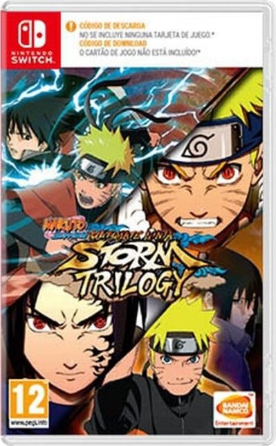 Naruto Shippuden: Ultimate Ninja Storm Trilogy - Kode I Boks  - Nintendo Switch