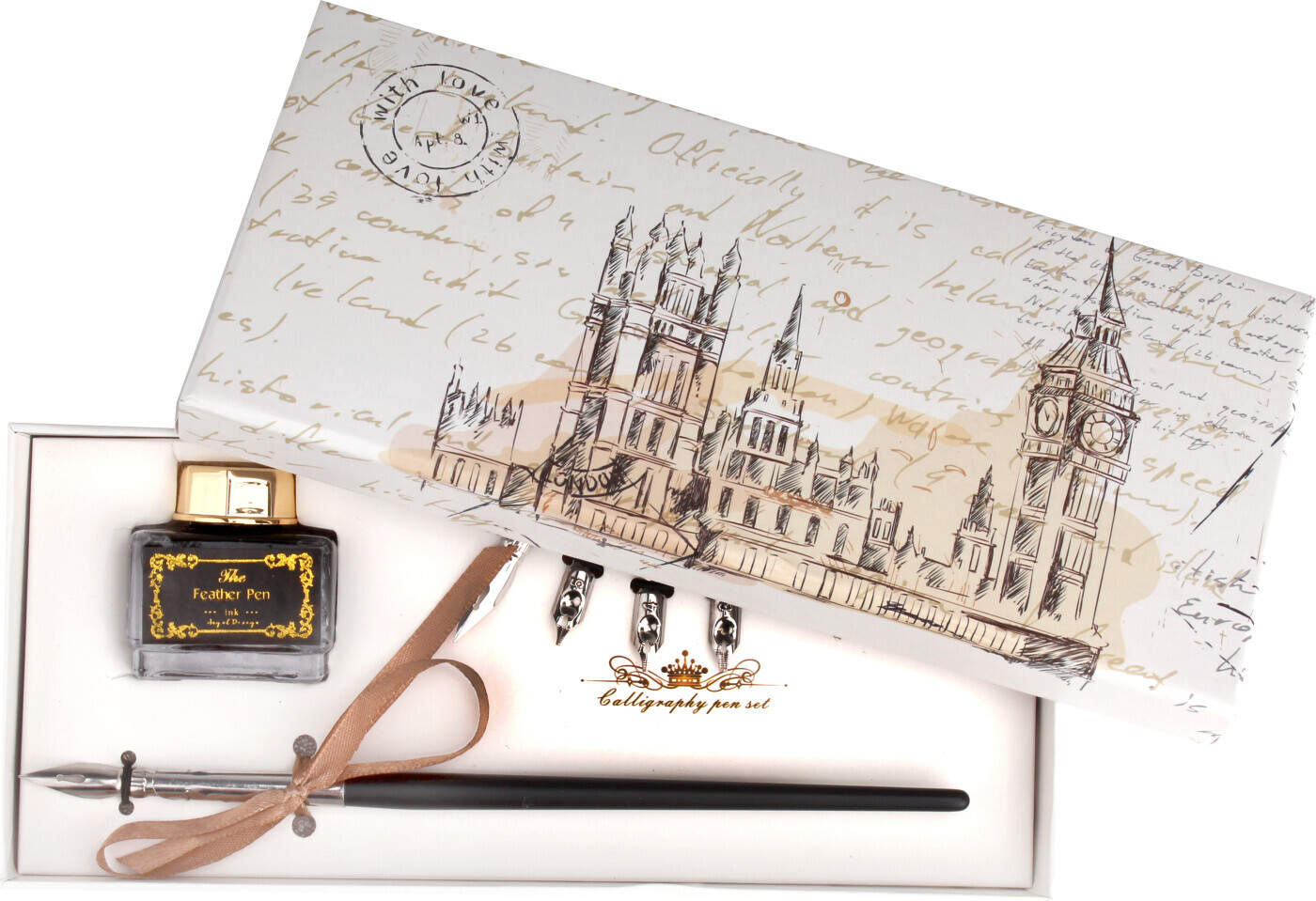 Kalligrafisæt - Nassau Fine Art - 8 Dele