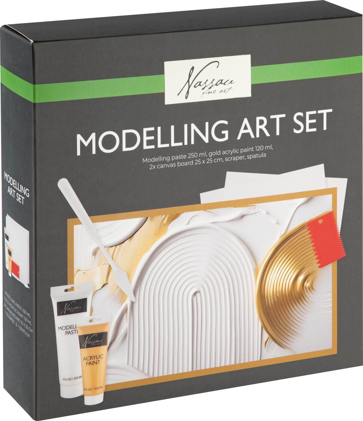 Nassau Fine Art - Modelling Art Set - Modelleringspasta Sæt