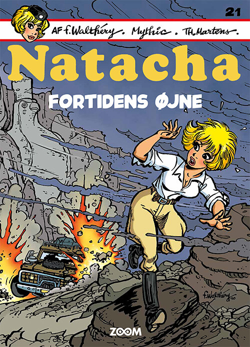 Natacha 21: Fortidens øjne - Walthéry - Bog