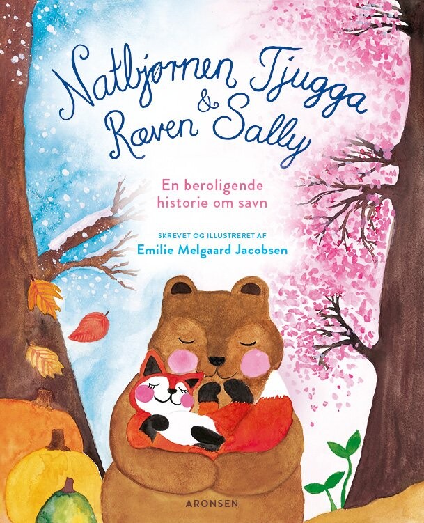 Billede af Natbjørnen Tjugga Og Ræven Sally - Emilie Melgaard Jacobsen - Bog
