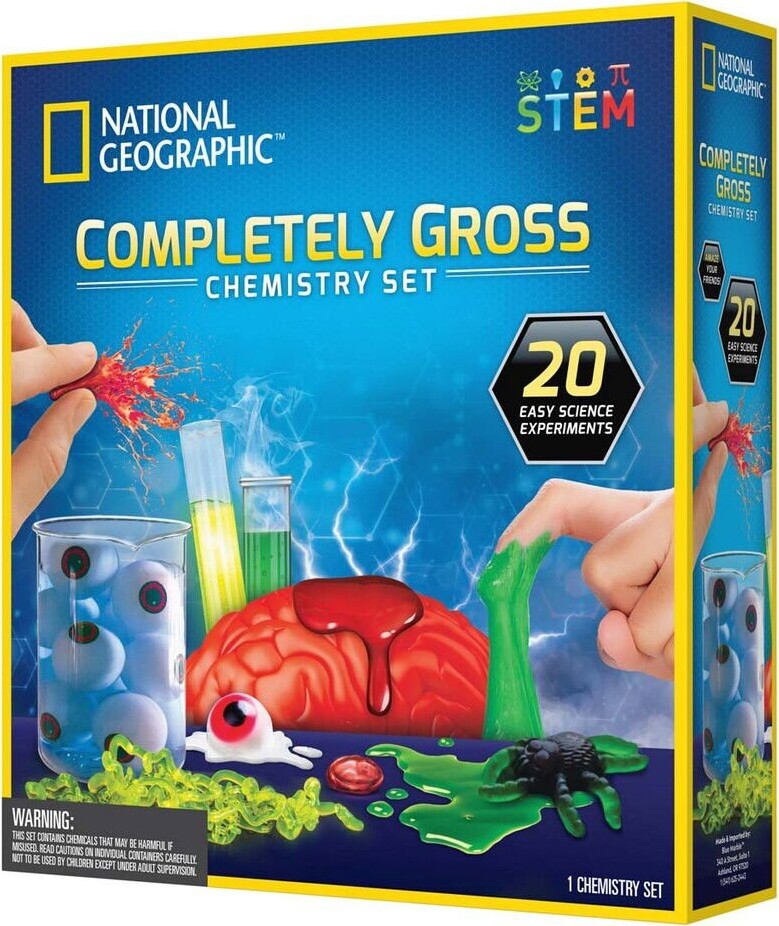 National Geographic - Completely Gross Chemistry Set - Kemi Sæt