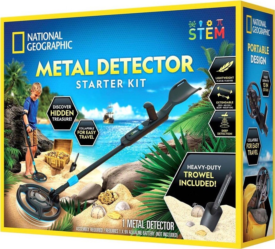 National Geographic - Metal Detector - Starter Kit - Stem