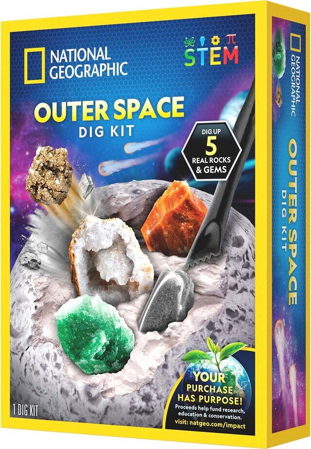 National Geographic - Outer Space Dig Kit - Rummet Gravekit