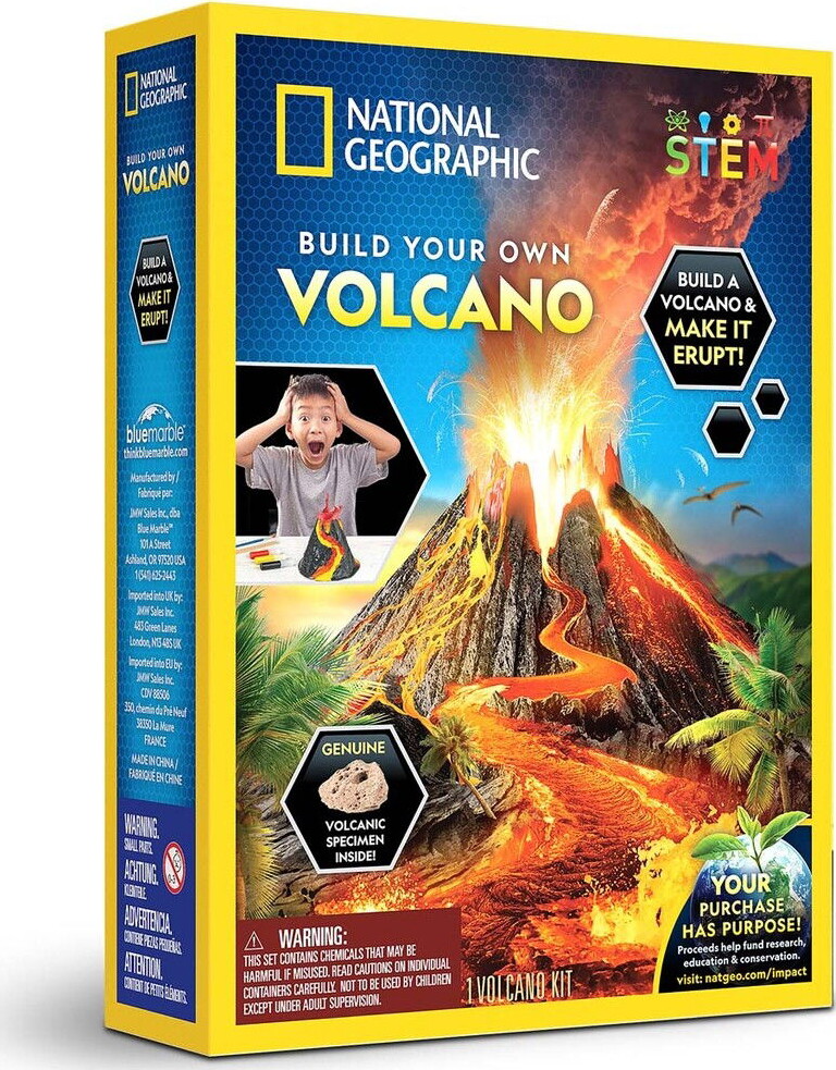 National Geographic - Build Your Own Volcano - Vulkan Sæt