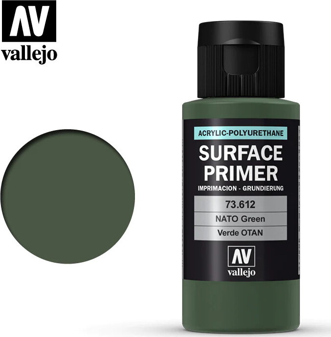 Vallejo - Surface Primer - Nato Green 60 Ml