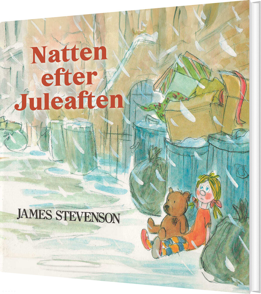 Billede af Natten Efter Juleaften - James Stevenson - Bog
