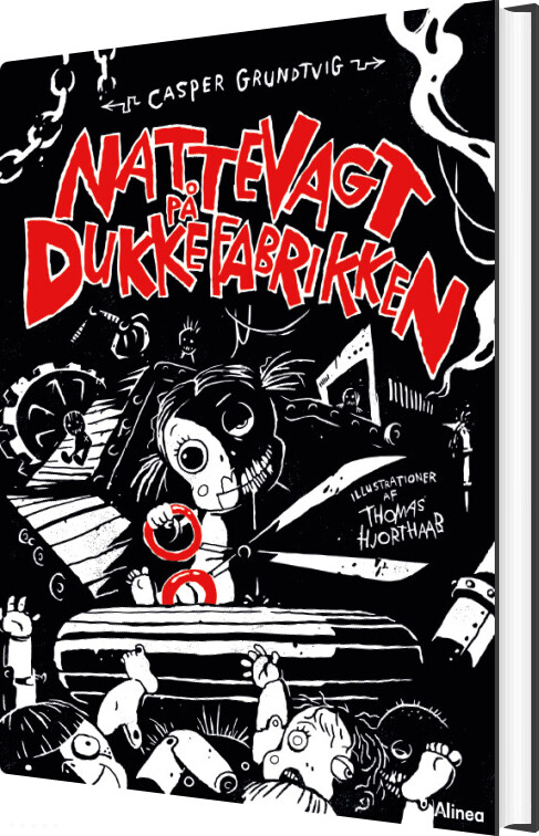 Nattevagt På Dukkefabrikken, Vælg Selv Handlingen, Rød Læseklub - Casper Grundtvig - Bog