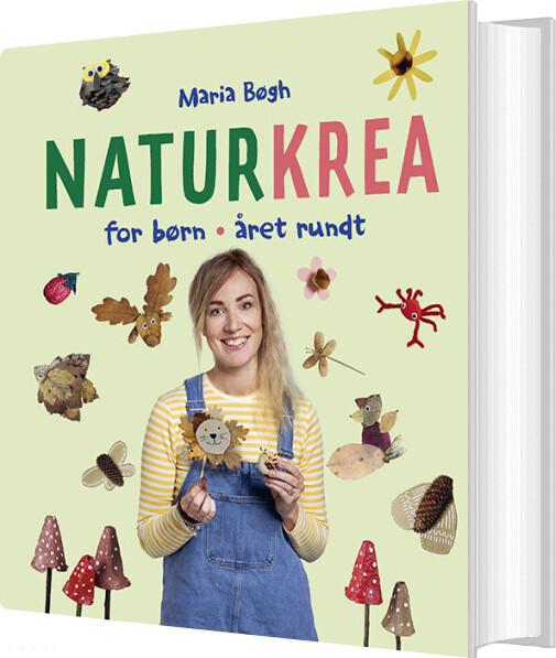 Billede af Naturkrea For Børn - året Rundt - Maria Bøgh - Bog hos Gucca.dk