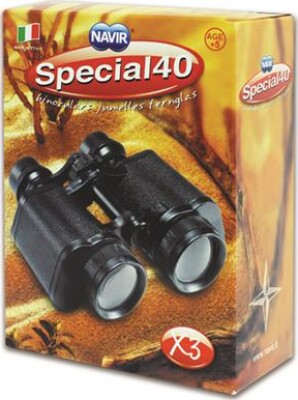 Navir Børnekikkert - Special 40 Sort Med Itui