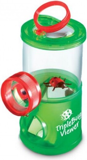 Navir - Insektglas Med Lup - 3 - Vejs - Assorterede Farver