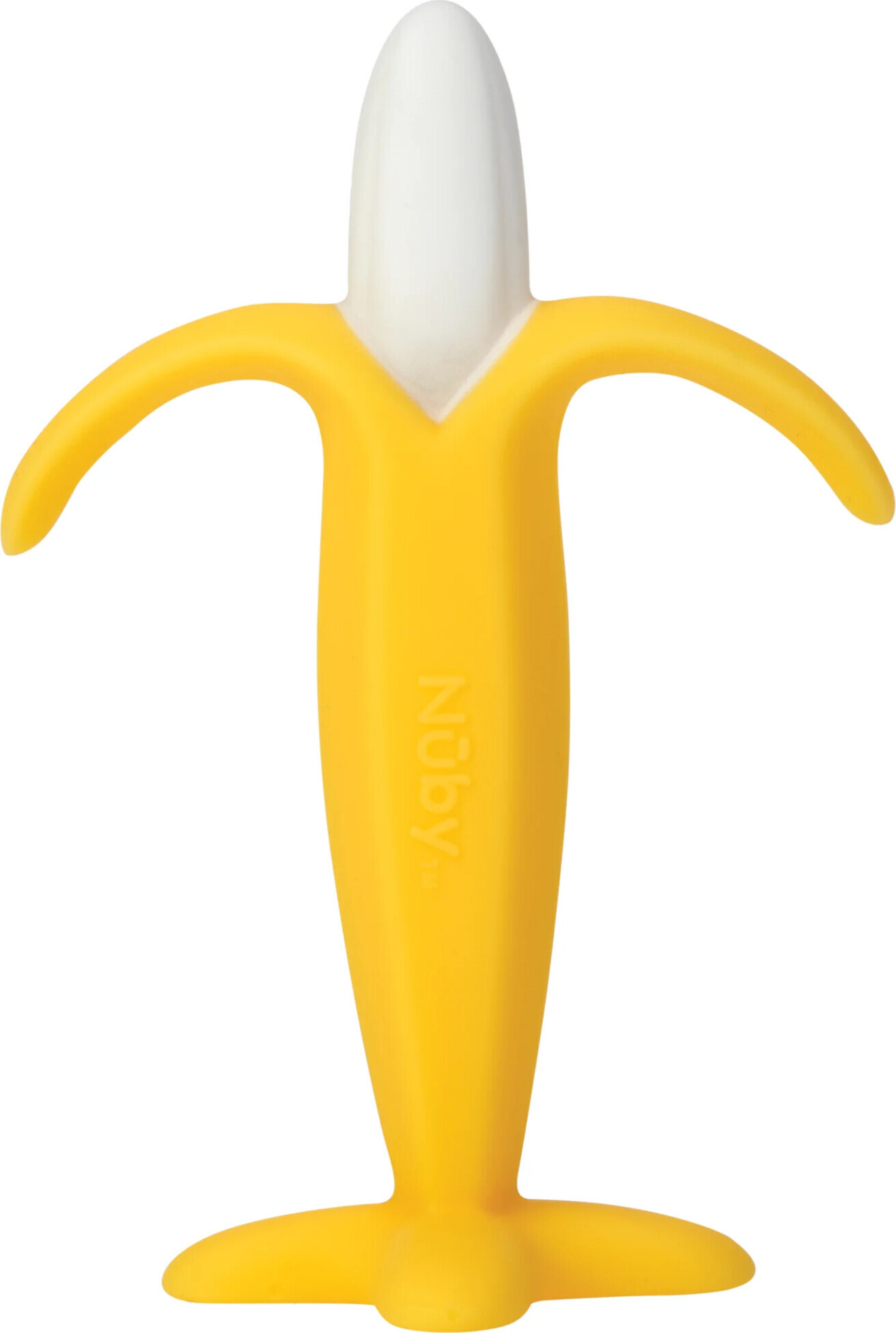 Nûby - Teether Silicone Banana + 3 M - Nuby