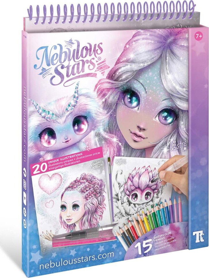 Nebulous Star - Akvarel Malebogssæt - Bog