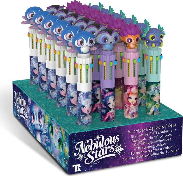Nebulous Star - Kuglepen 10 Farver Assorterede