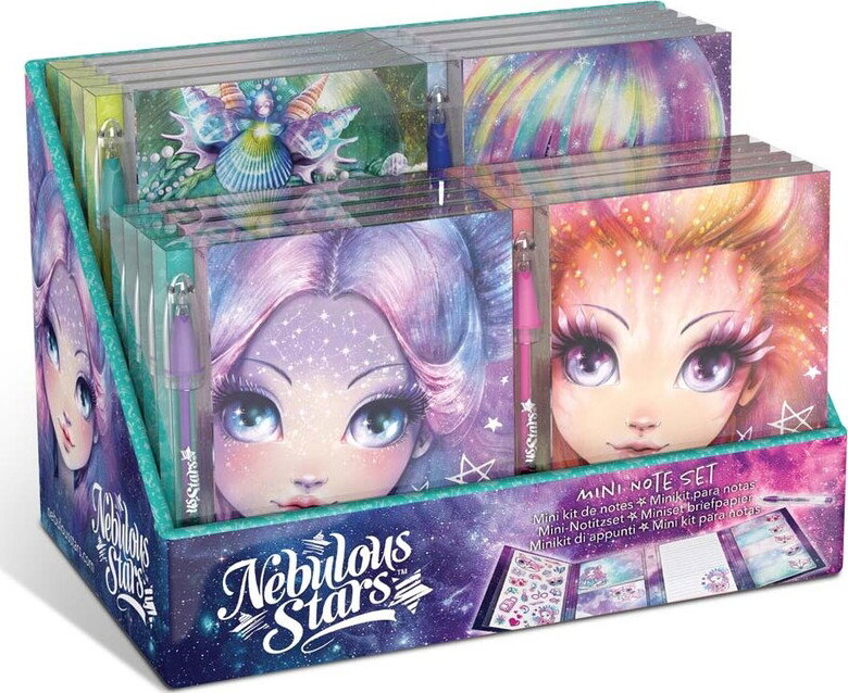 Nebulous Stars - Mini Notatblok Sæt Assorterede