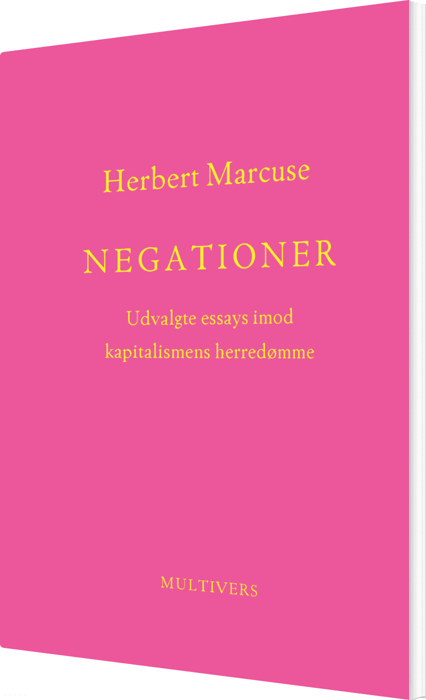 Negationer - Herbert Marcuse - Bog