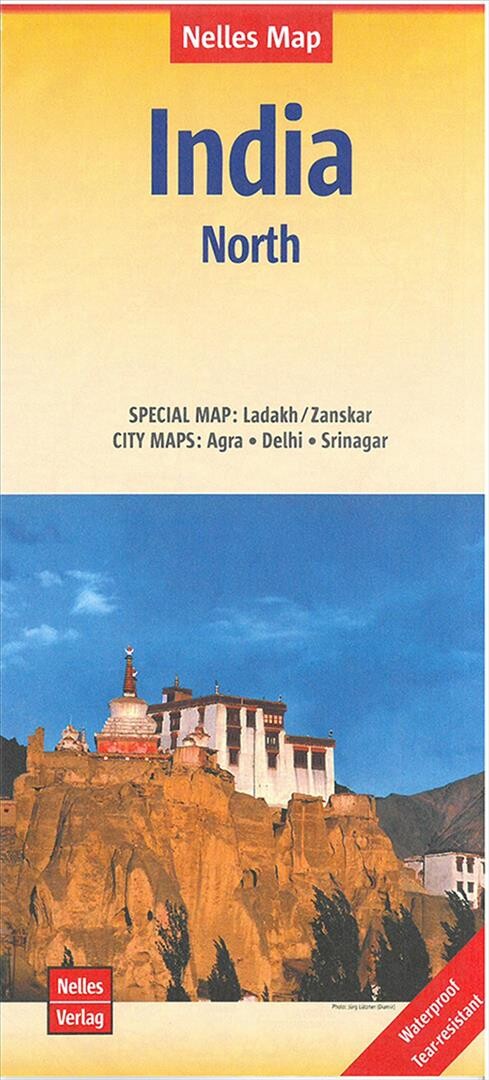 Billede af Nelles Map India: India North - Nelles Verlag - English Book