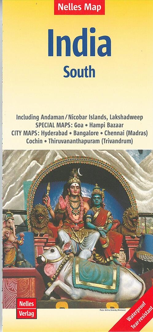 Billede af Nelles Map India: India South - Diverse - English Book