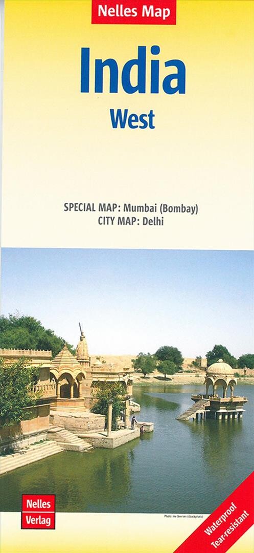 Billede af Nelles Map India: India West - Nelles Verlag - English Book
