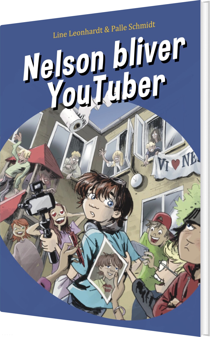Nelson Bliver Youtuber - Line Leonhardt - Bog