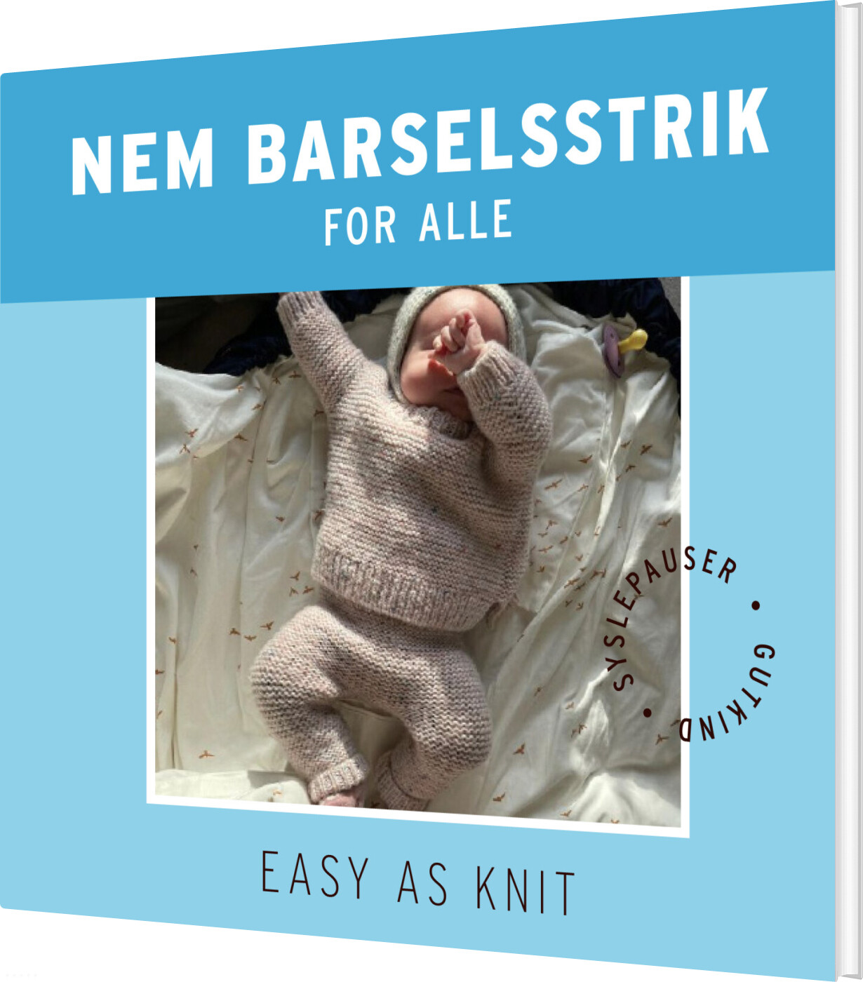 Nem Barselsstrik For Alle - Bog