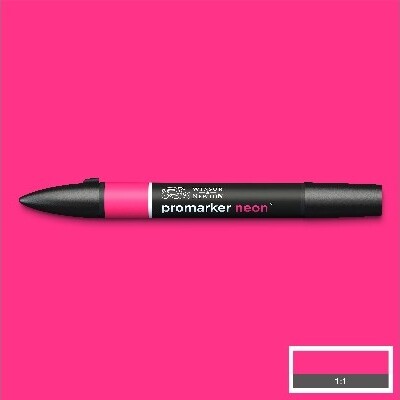 Winsor & Newton - Promarker Neon - Tusch - Elektrisk Pink