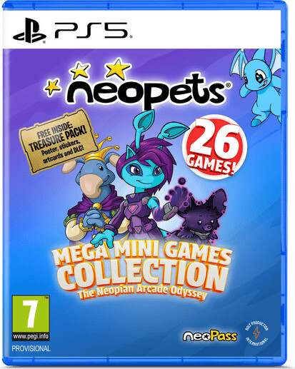 Neopets: Mega Mini Games Collection - The Neopian Arcade Odyssey  (day 1 Edition) - PS5