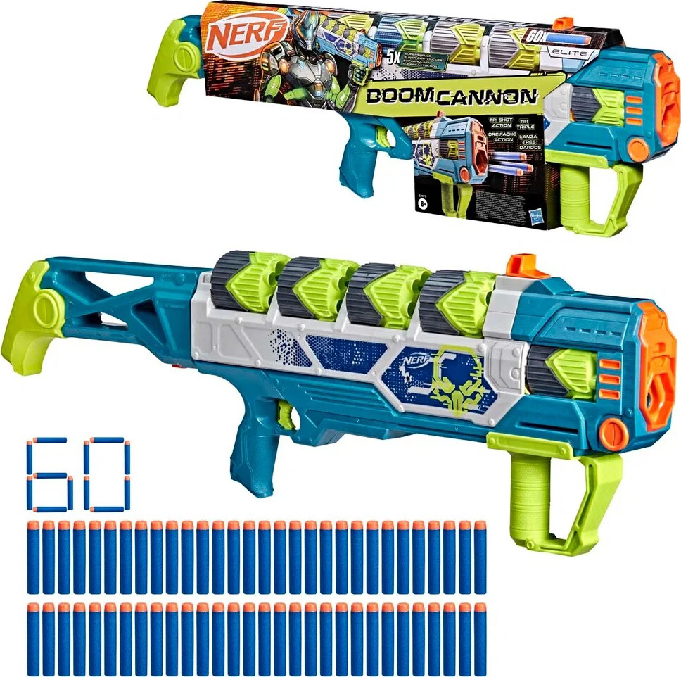 Nerf - Rebel Ops Doom Cannon - Med 60 Skud - Hasbro G2973
