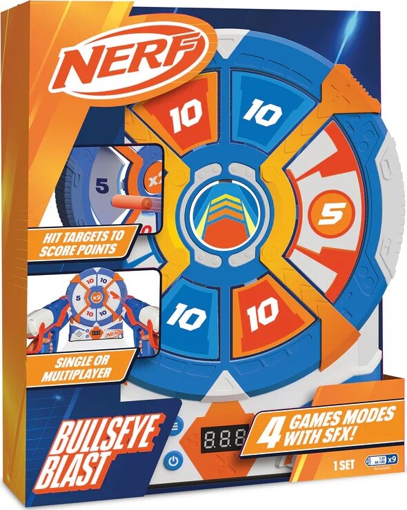 Nerf - Bullseye Blast - Strike 'n Score - Hasbro billede