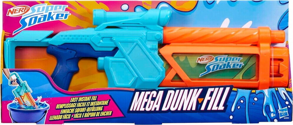 Nerf - Super Soaker - Mega Dunk Fill Vandpistol - G0999
