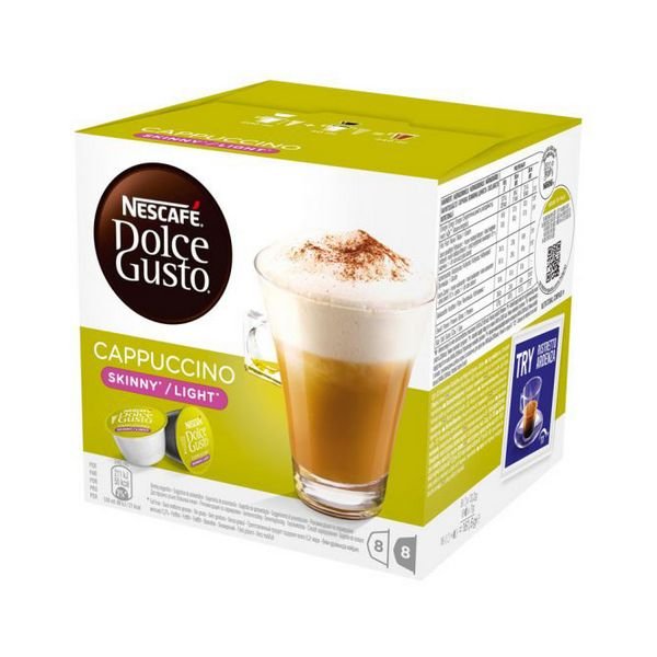 Nescafé Dolce Gusto Kaffekapsler Cappuccino Light 16