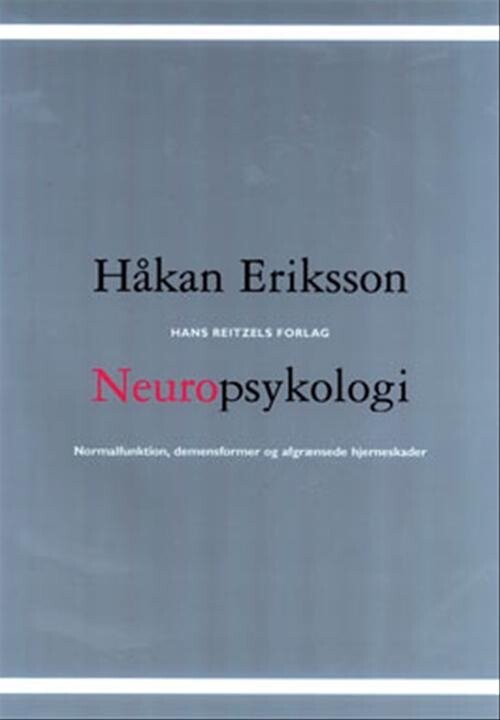 Billede af Neuropsykologi - Håkan Eriksson - Bog