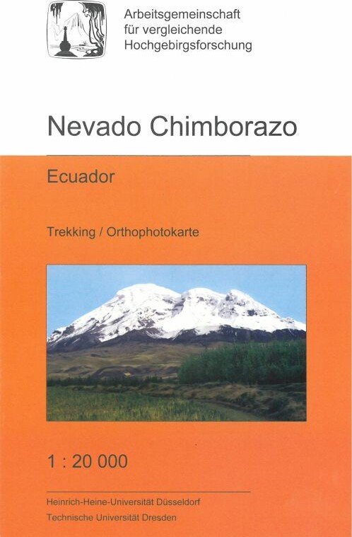 Billede af Nevado Chimborazo Trekking Map - Schneider - English Book