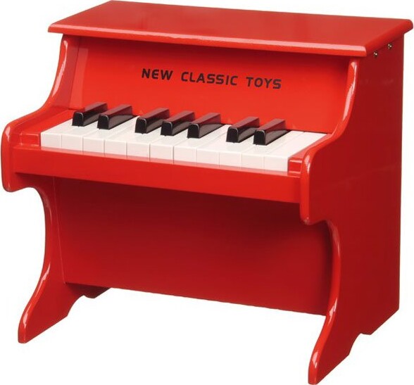Klaver Til Børn - Rød - New Classic Toys