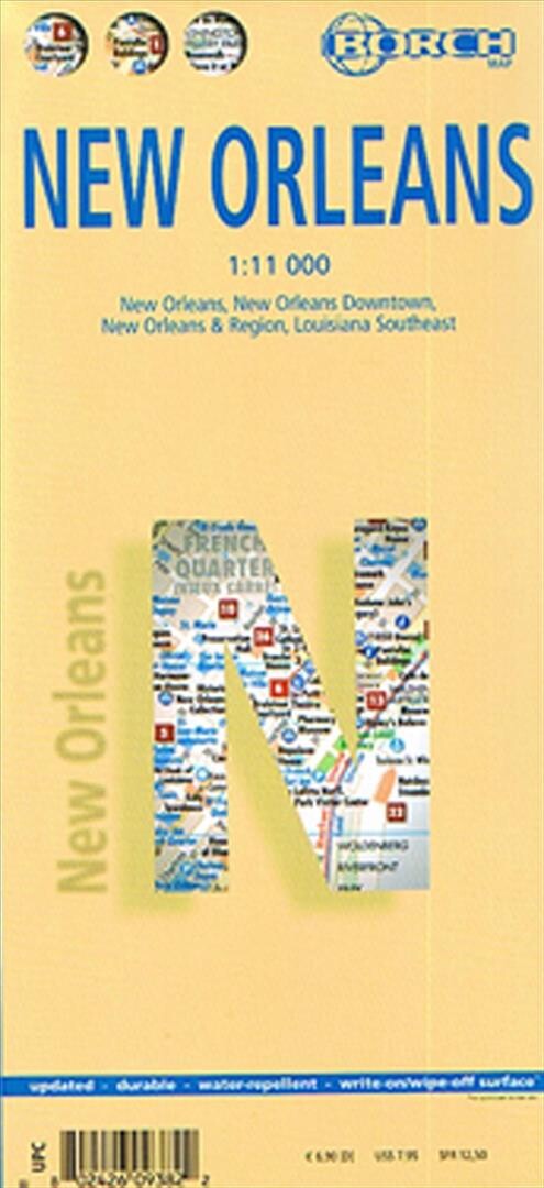 New Orleans - Borch Maps - English book