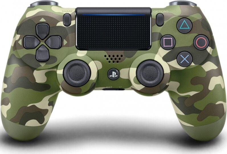 Sony Dualshock 4 V2 - Trådløs Controller Til Ps4 - Grøn Camo