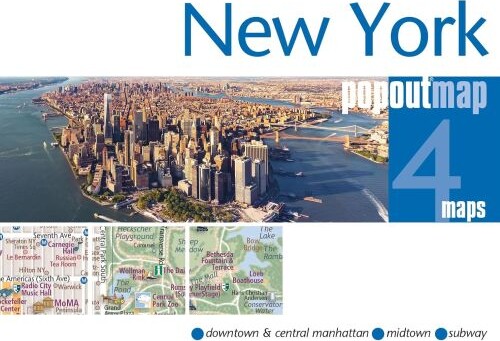 New York Popout Maps - Popout Map - English Book