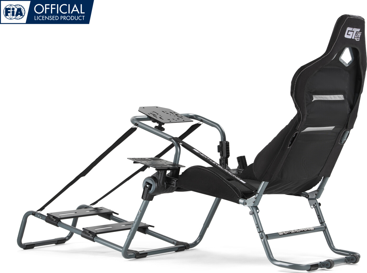 Next Level Racing GT Lite Pro Foldable Cockpit - Grey Sim racercockpit - Op til 150 kg