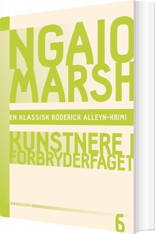 Ngaio Marsh 6 - Kunstnere I Forbryderfaget - Ngaio Marsh - Bog