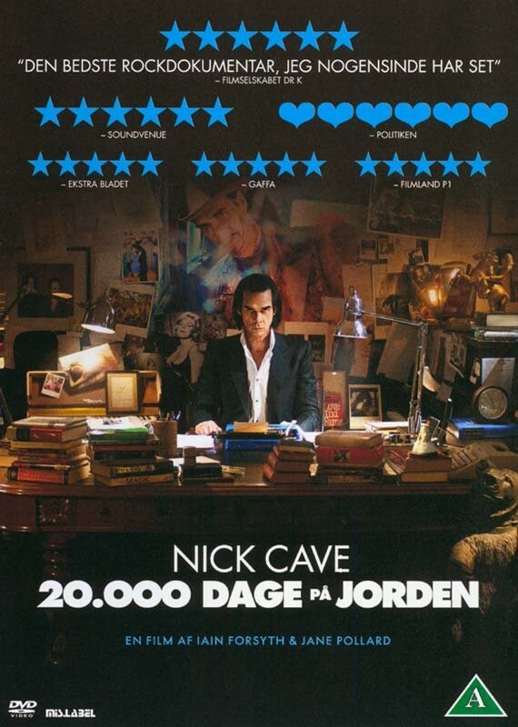 Nick Cave: 20.000 Dage På Jorden / 20.000 Days On Earth - DVD - Film