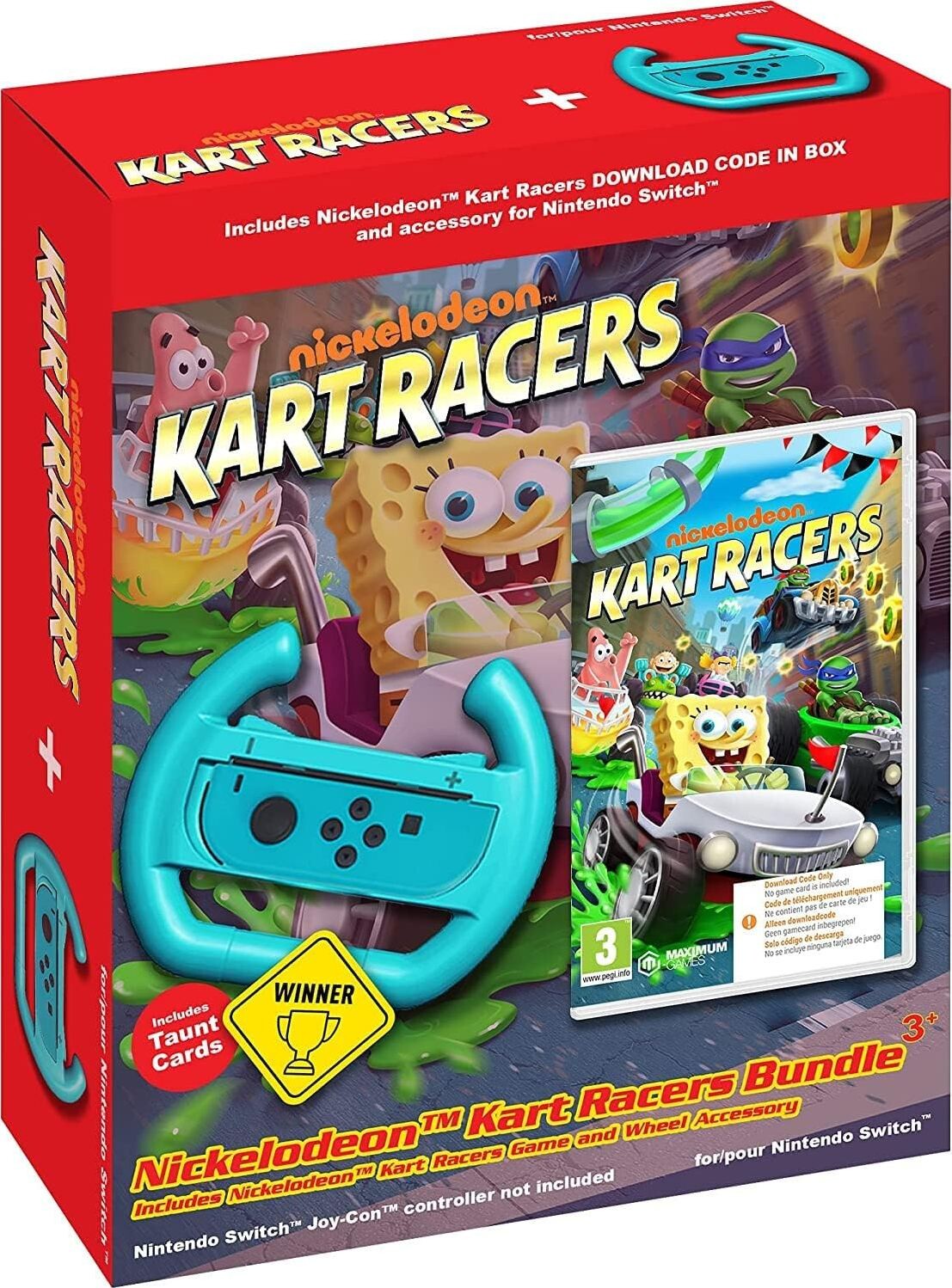 Nickelodeon Kart Racers Bundle - Nintendo Switch