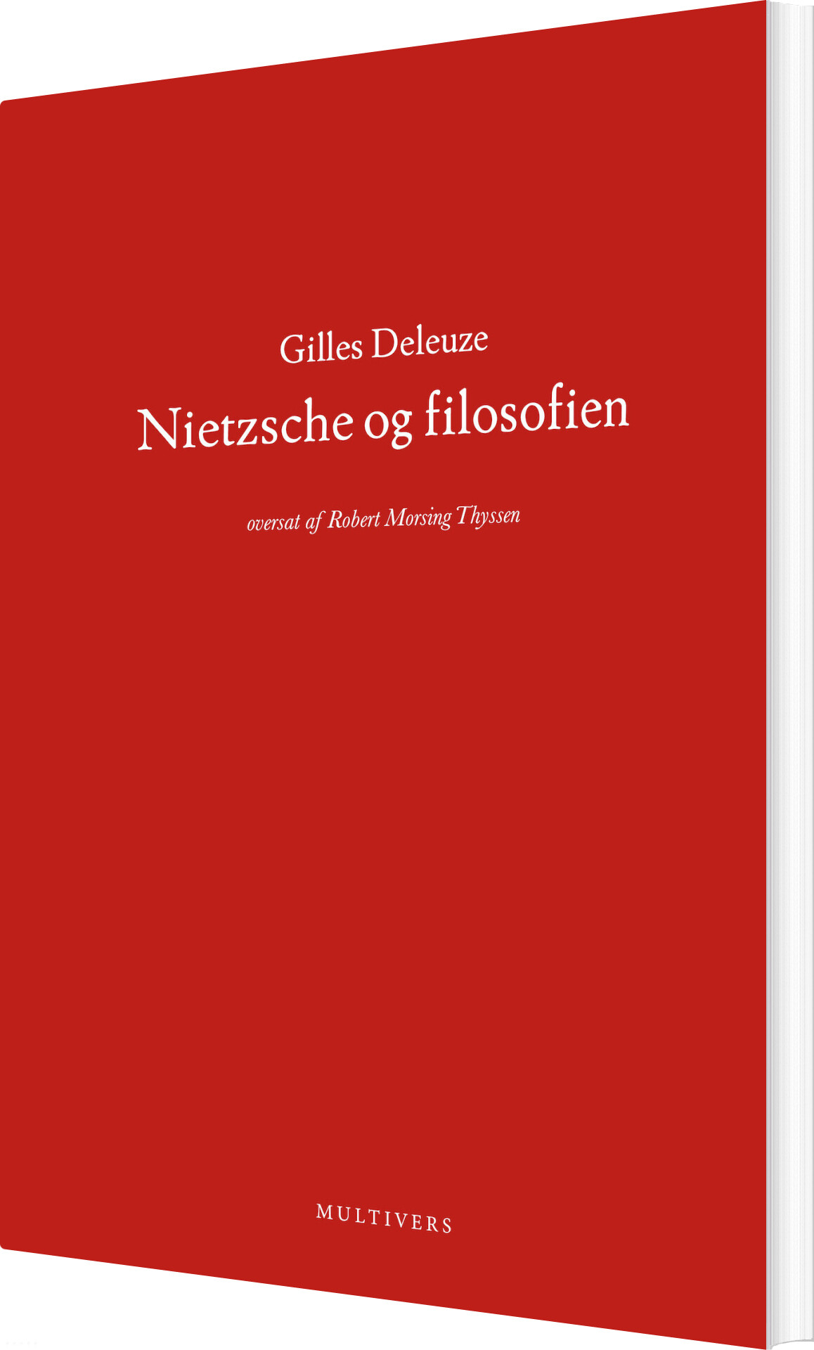 Billede af Nietzsche Og Filosofien - Gilles Deleuze - Bog