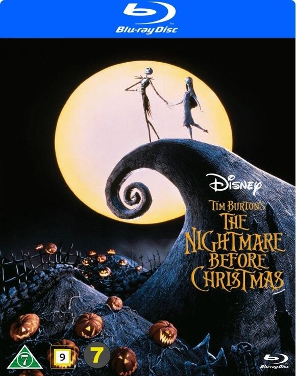 The Nightmare Before Christmas - Tim Blu-Ray Film → Køb billigt her - Gucca.dk